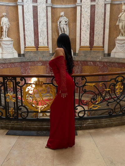 Noemie - Maxi Spitzenkleid