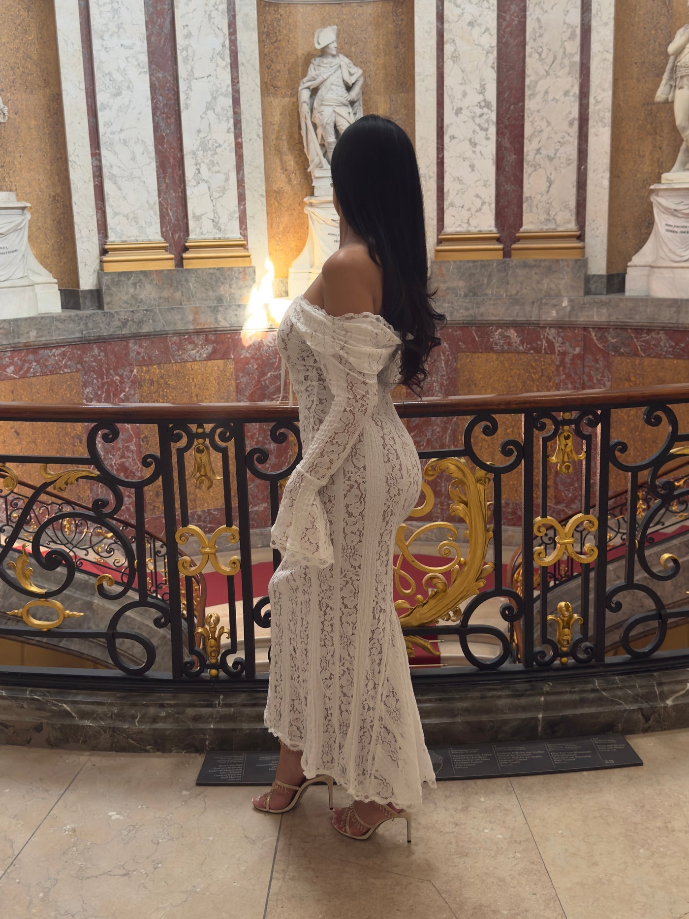 Thalia - Maxi Spitzenkleid