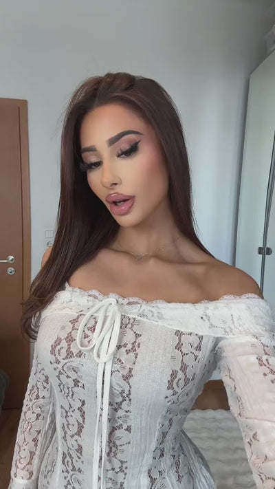 Thalia - Maxi Spitzenkleid