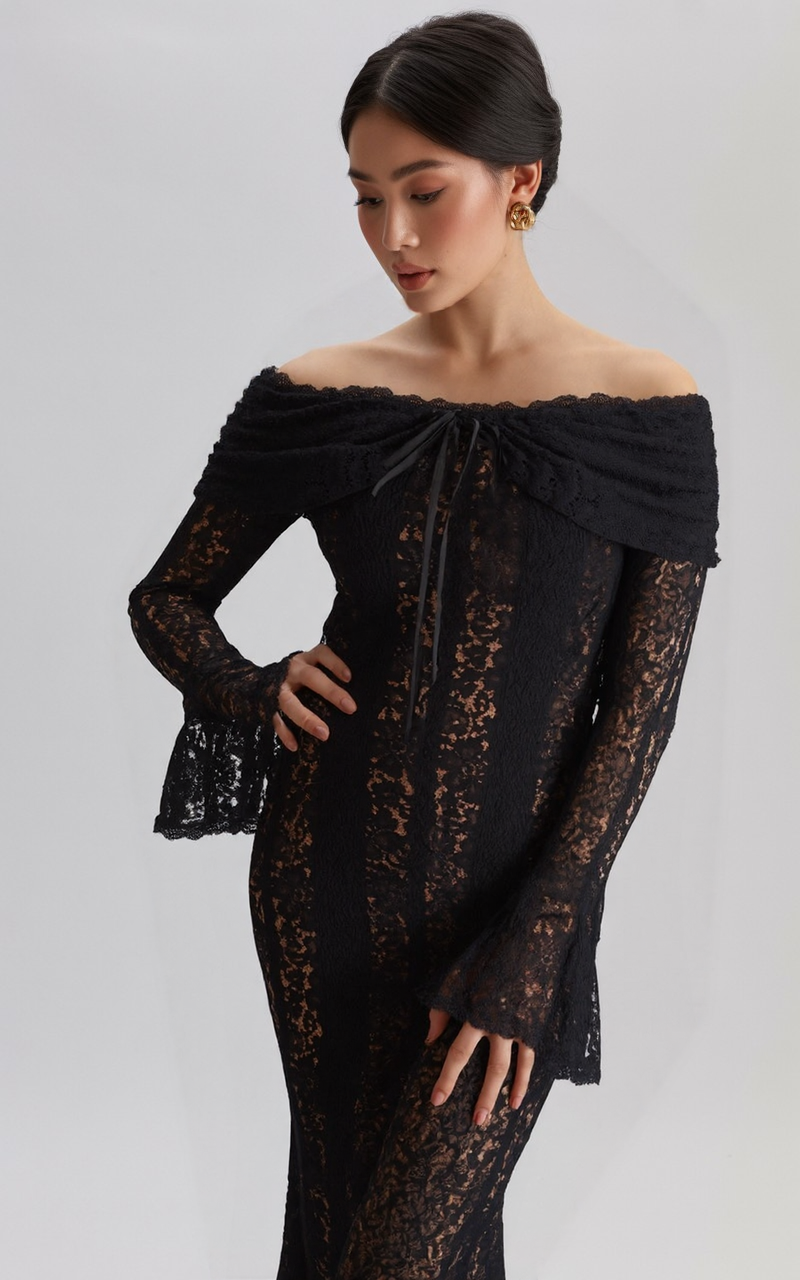 Thalia - Maxi Spitzenkleid