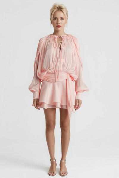 Anastasia - plissiertes Minikleid