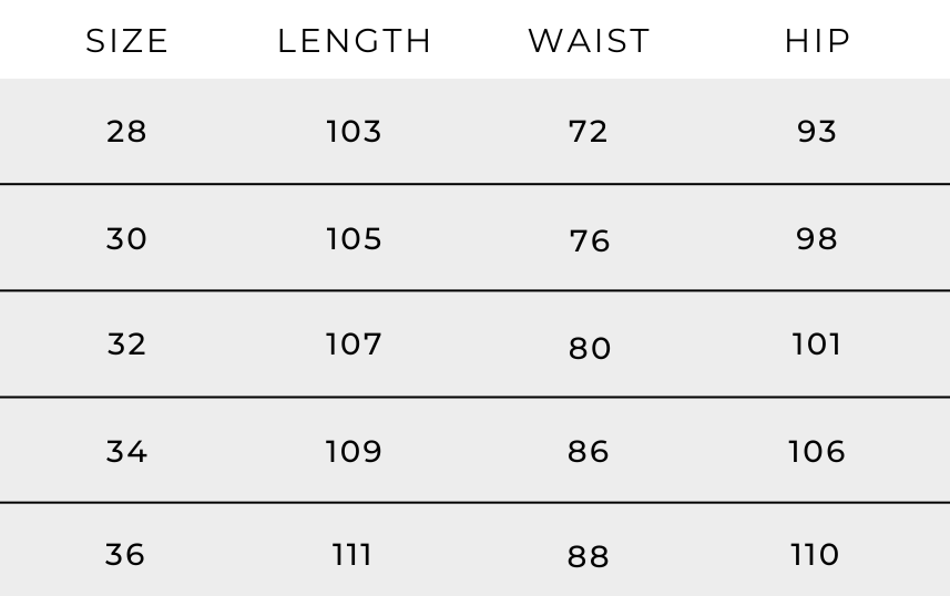 ZUBERI - FLARED DENIM