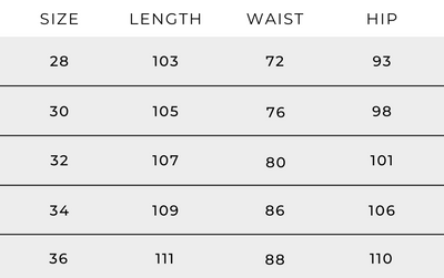 ZUBERI - FLARED DENIM