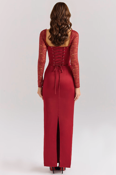 Noemie - Maxi Spitzenkleid