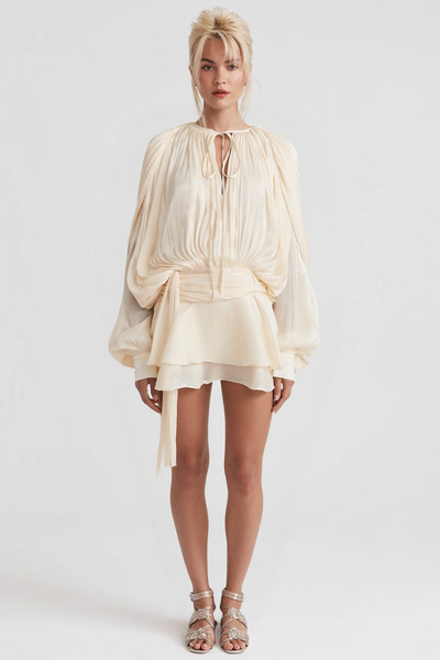 Anastasia - plissiertes Minikleid