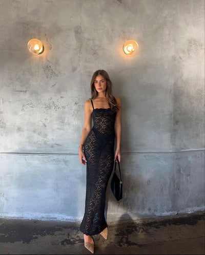 TIANA - Maxi Spitzenkleid