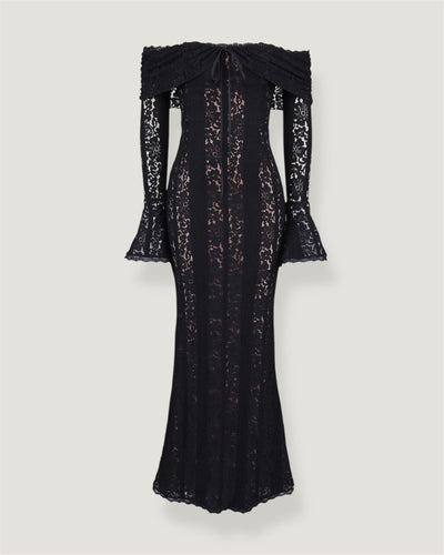 Thalia - Maxi Spitzenkleid