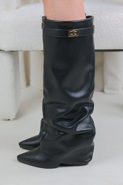 Bellavure Shark Boots Stacked