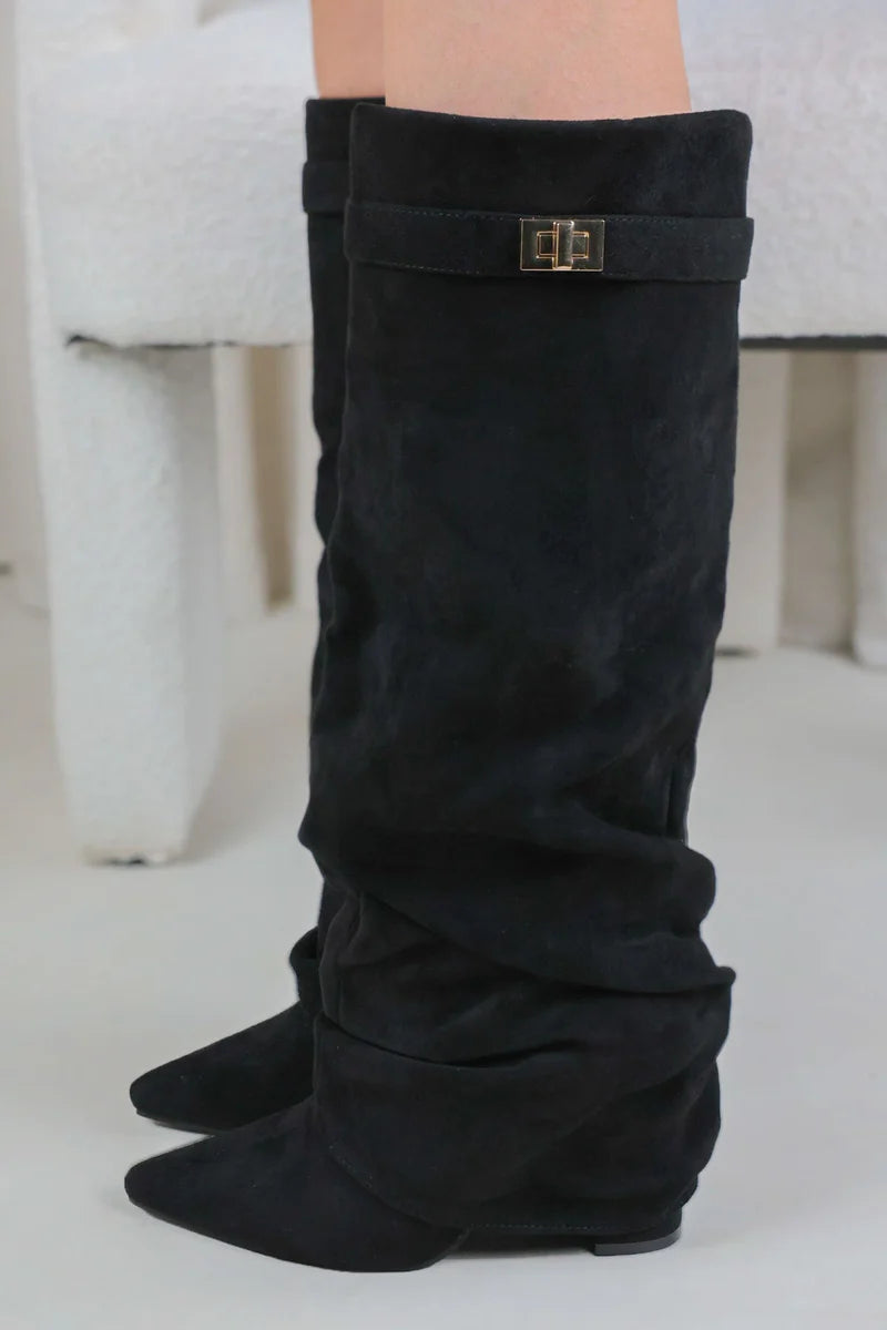 Bellavure Shark Boots Stacked