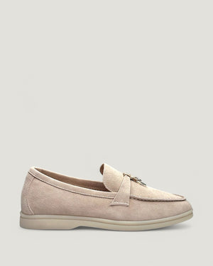 Klassische Amulett Loafer Damen