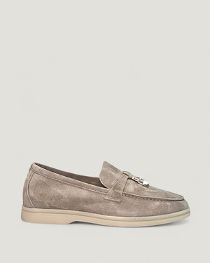 Klassische Amulett Loafer Damen