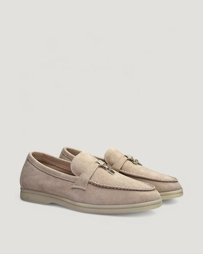 Klassische Amulett Loafer Damen