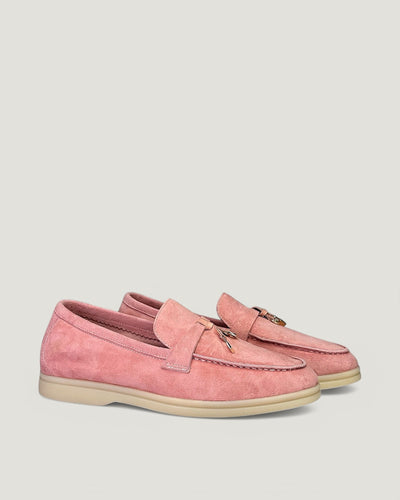 Klassische Amulett Loafer Damen