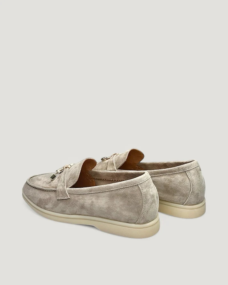 Klassische Amulett Loafer Damen
